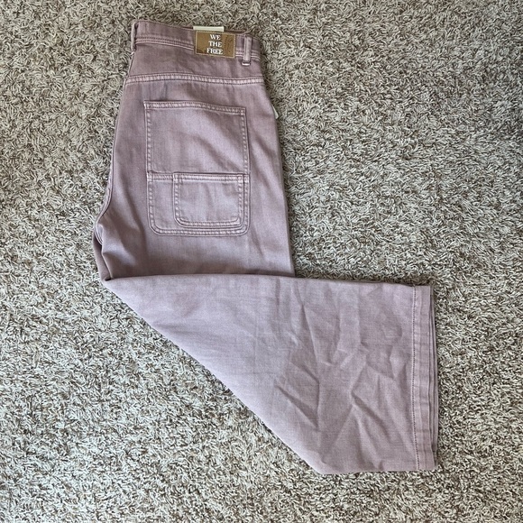 Free People We The Free Piper Mid-Rise Crop Wide-Leg Jeans - Picture 12 of 12